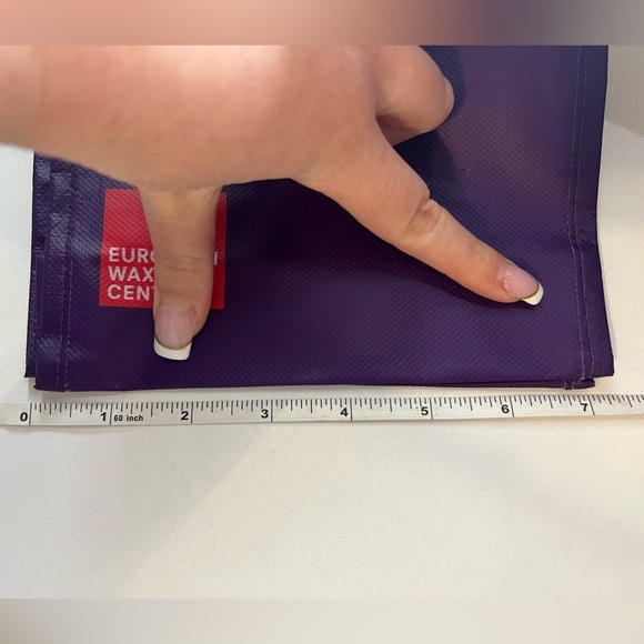 European Wax Center Small Purple Reusable Shopping Tote Bag - Picture 5 of 6